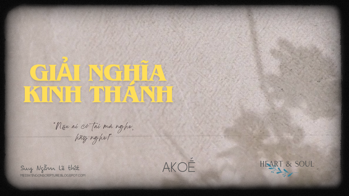 Ảnh bìa series Giải Nghĩa Kinh Thánh của Heart & Soul.